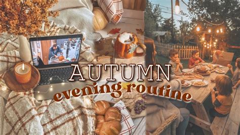 Fall Evening Routine of a Family of 4 